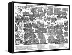 Battle of Montcontour, French Religious Wars, October 1569-Jacques Tortorel-Framed Stretched Canvas