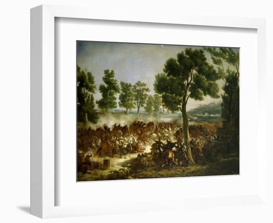 Battle of Montebello, May 20, 1859-Hector Giacomelli-Framed Giclee Print