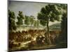 Battle of Montebello, May 20, 1859-Hector Giacomelli-Mounted Giclee Print
