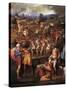 Battle of Montemurlo and Rape of Ganymede, August 1, 1537-Battista Franco-Stretched Canvas