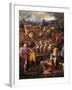 Battle of Montemurlo and Rape of Ganymede, August 1, 1537-Battista Franco-Framed Giclee Print