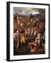 Battle of Montemurlo and Rape of Ganymede, August 1, 1537-Battista Franco-Framed Giclee Print