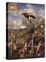 Battle of Montemurlo and Rape of Ganymede, August 1, 1537-Battista Franco-Stretched Canvas