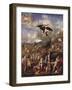 Battle of Montemurlo and Rape of Ganymede, August 1, 1537-Battista Franco-Framed Giclee Print