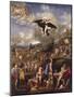 Battle of Montemurlo and Rape of Ganymede, August 1, 1537-Battista Franco-Mounted Giclee Print