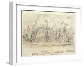 Battle of Montenotte, April 11-12, 1796-Jean Baptiste Joseph Wicar-Framed Giclee Print