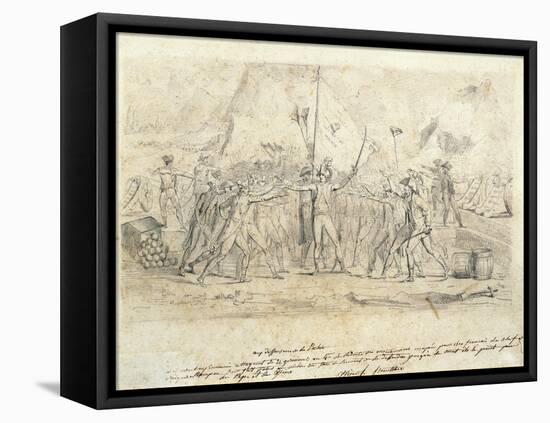 Battle of Montenotte, April 11-12, 1796-Jean Baptiste Joseph Wicar-Framed Stretched Canvas