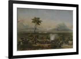 Battle of Monterrey, General Taylor's Troops, September 1846-Carl Nebel-Framed Giclee Print