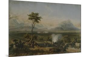 Battle of Monterrey, General Taylor's Troops, September 1846-Carl Nebel-Mounted Giclee Print