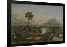 Battle of Monterrey, General Taylor's Troops, September 1846-Carl Nebel-Framed Giclee Print