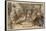 Battle of Morgarten, Switzerland, 15 June 1315-European School-Framed Stretched Canvas