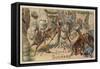 Battle of Morgarten, Switzerland, 15 June 1315-European School-Framed Stretched Canvas