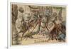 Battle of Morgarten, Switzerland, 15 June 1315-European School-Framed Giclee Print