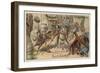 Battle of Morgarten, Switzerland, 15 June 1315-European School-Framed Giclee Print