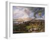 Battle of Moscow, 7th September 1812, 1822-Louis Lejeune-Framed Giclee Print