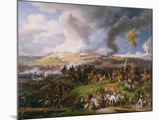 Battle of Moscow, 7th September 1812, 1822-Louis Lejeune-Mounted Giclee Print