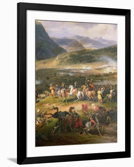 Battle of Mount Thabor, 16th April 1799, Detail of Napoleon and His Staff, 1808-Louis Lejeune-Framed Giclee Print