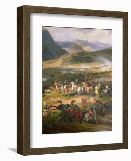 Battle of Mount Thabor, 16th April 1799, Detail of Napoleon and His Staff, 1808-Louis Lejeune-Framed Giclee Print