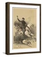 Battle of Mulhberg-null-Framed Art Print