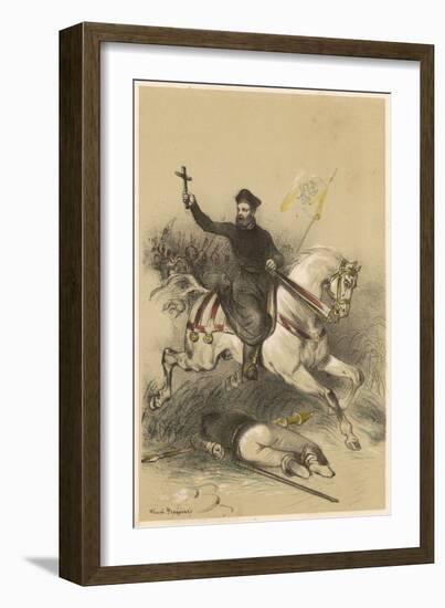 Battle of Mulhberg-null-Framed Art Print