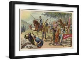 Battle of Murten, Switzerland, 22 June 1476-European School-Framed Giclee Print