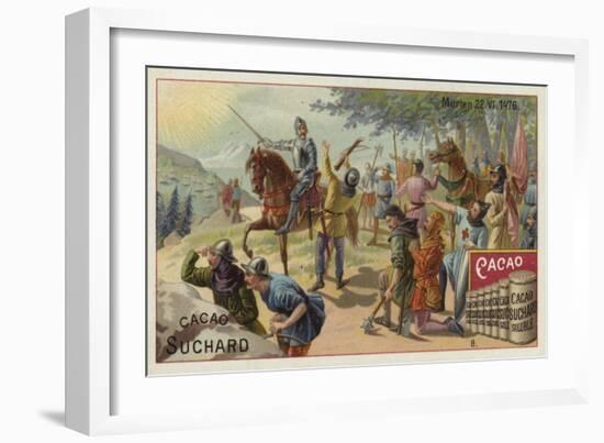 Battle of Murten, Switzerland, 22 June 1476-European School-Framed Giclee Print