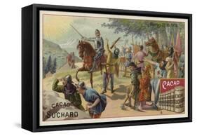 Battle of Murten, Switzerland, 22 June 1476-European School-Framed Stretched Canvas