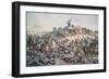 Battle of Nashville, December 15-16Th, 1864, Engraved by Kurz and Allison, 1891 (Colour Litho)-American-Framed Giclee Print