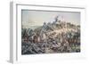 Battle of Nashville, December 15-16Th, 1864, Engraved by Kurz and Allison, 1891 (Colour Litho)-American-Framed Giclee Print