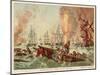 Battle of Navarino, 1827-Jean Charles Langlois-Mounted Giclee Print