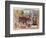 Battle of Neville's Cross from the Hundred Years War: a Diversionary Action by the French-null-Framed Giclee Print