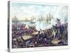 Battle of New Orleans, pub. Kurz & Allison, c.1890-American School-Stretched Canvas