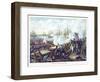 Battle of New Orleans, pub. Kurz & Allison, c.1890-American School-Framed Giclee Print