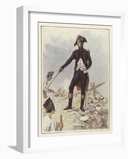 Battle of Nicopolis-Felicien Baron De Myrbach-rheinfeld-Framed Giclee Print