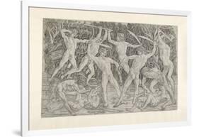 Battle of Nude Men, C. 1470 - 1475-Antonio Pollaiuolo-Framed Giclee Print