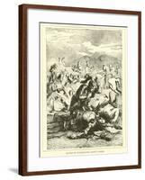 Battle of Otterbourne, Chevy Chase-null-Framed Giclee Print