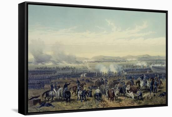 Battle of Palo Alto, May 8, 1846-Carl Nebel-Framed Stretched Canvas