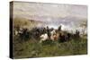 Battle of Pastrengo, April 30, 1848-Sebastiano de Albertis-Stretched Canvas