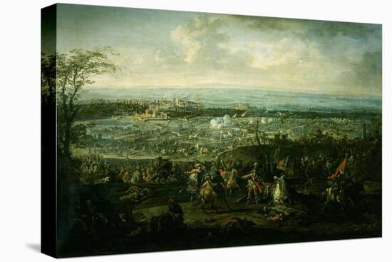 Battle of Pavia February 25, 1525-Francesco Poli-Stretched Canvas