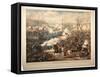 Battle of Pea Ridge, Ark, 1889-Kurz And Allison-Framed Stretched Canvas