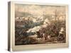Battle of Pea Ridge, Ark, 1889-Kurz And Allison-Stretched Canvas