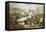 Battle of Pea Ridge, Arkansas, 6th-8th March, Engraved by Kurz and Allison-null-Framed Stretched Canvas