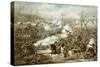 Battle of Pea Ridge, Arkansas, 6th-8th March, Engraved by Kurz and Allison-null-Stretched Canvas