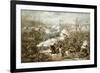 Battle of Pea Ridge, Arkansas, 6th-8th March, Engraved by Kurz and Allison-null-Framed Giclee Print