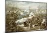 Battle of Pea Ridge, Arkansas, 6th-8th March, Engraved by Kurz and Allison-null-Mounted Giclee Print