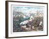 Battle of Pea Ridge, Arkansas, Pub. Kurz and Allison, 1889-null-Framed Giclee Print