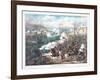 Battle of Pea Ridge, Arkansas, Pub. Kurz and Allison, 1889-null-Framed Giclee Print