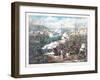 Battle of Pea Ridge, Arkansas, Pub. Kurz and Allison, 1889-null-Framed Giclee Print