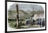 Battle of Philippi, West Virginia, American Civil War, June 1861-null-Framed Giclee Print