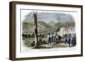 Battle of Philippi, West Virginia, American Civil War, June 1861-null-Framed Giclee Print